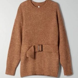 Aritzia Babaton Gaudi alpaca & wool blend sweater. 🤎